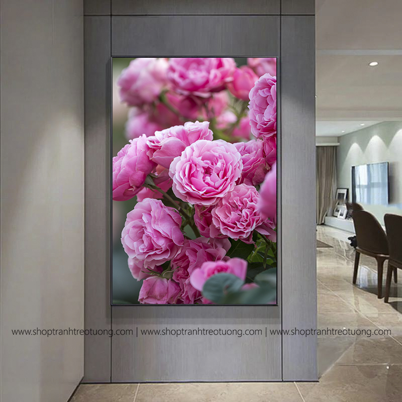 Tranh canvas: Hoa