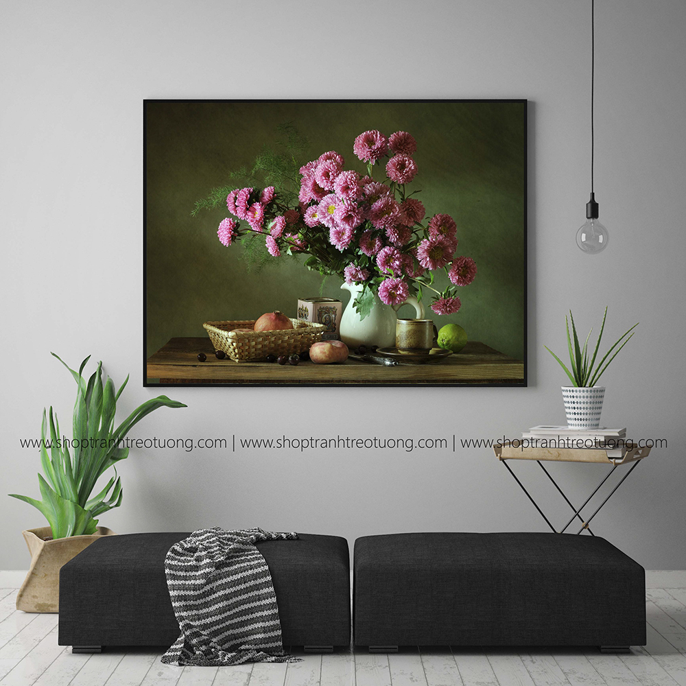 Tranh canvas Hoa 7