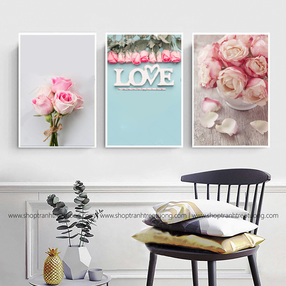 Tranh hoa: Love