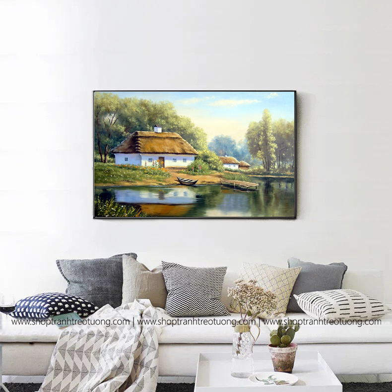 Cách chọn tranh canvas cho ngày tân gia ý nghĩa